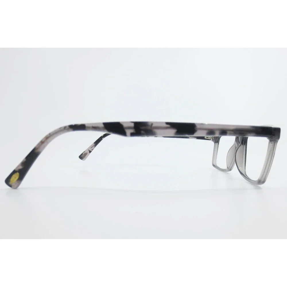 Ottoto 503041-035 Grey Smoke Tortoise Rectangular Eyeglasses Frames 55-17-145